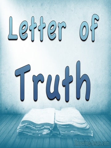 Letter Of Truth  (devotional)11-08 (aqua)